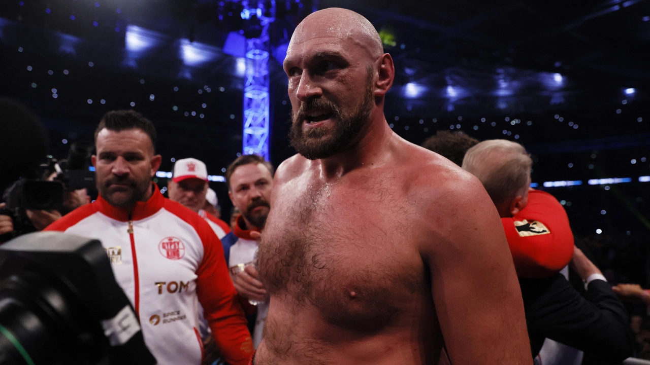 Do you think that Tyson Fury's days as a boxer are really over?